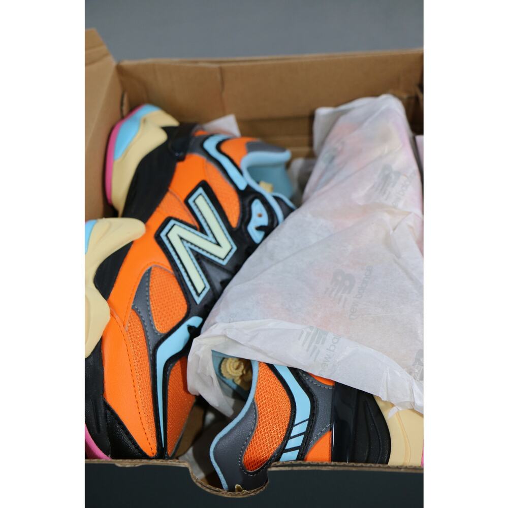 New Balance 9060 Shoes Mens Size 9 Lifestyle U9060GB Sun Glow Sneakers NWT - Picture 3 of 16